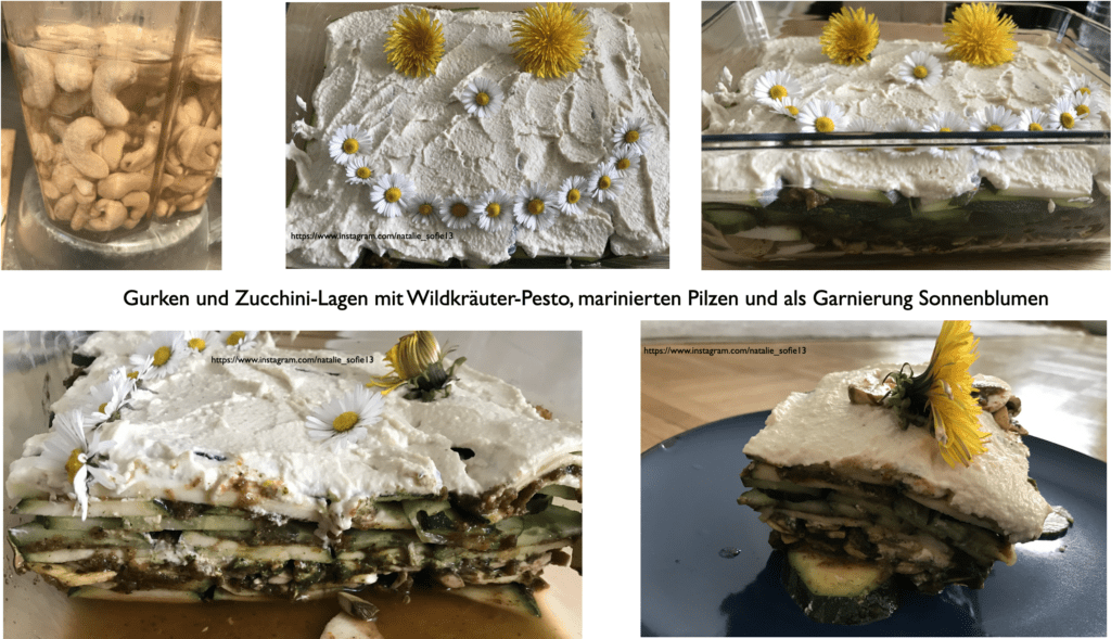 Vielfalt bei Rohkostlasagnen